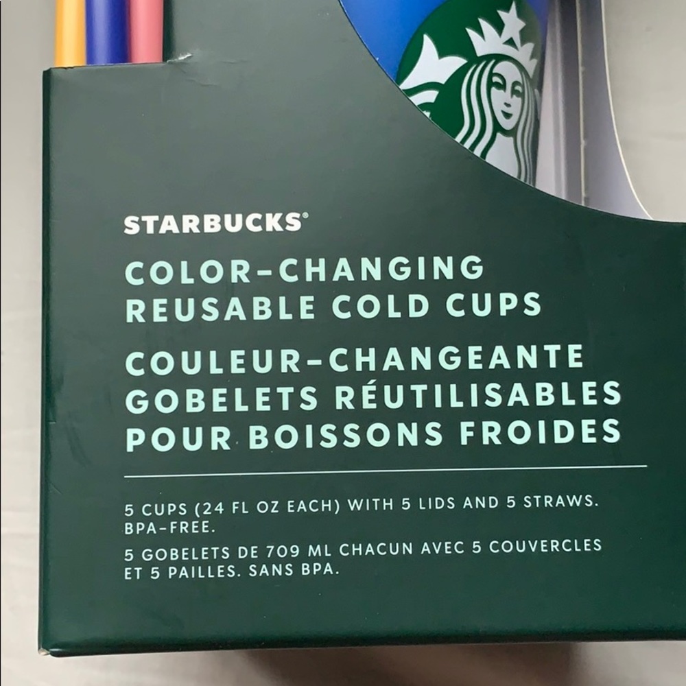 Starbucks Color-Changing Reusable Cold Cups - Picture 2 of 5